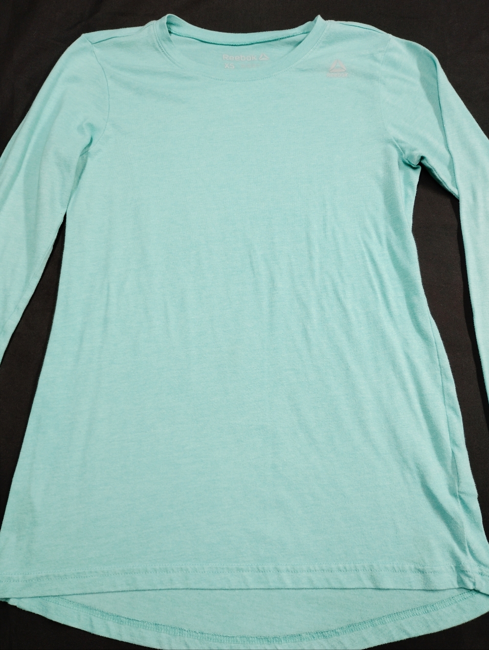 Reebok Women's Aqua Long Sleeve Crew Performance Tee